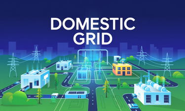 DomesticGrid.com - Creative brandable domain for sale